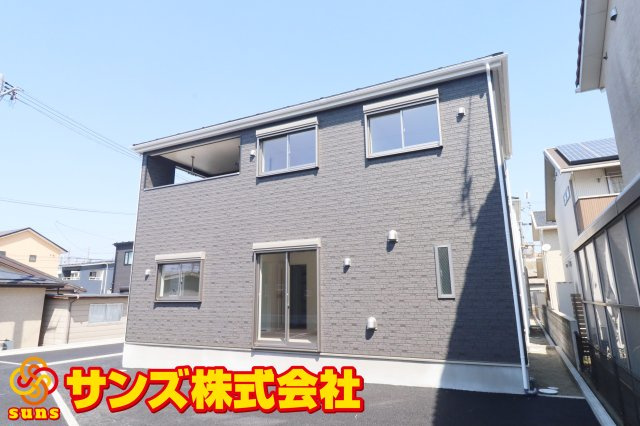 郡山市昭和1丁目第9　　　３号棟　　　芳賀小学校、郡山第４中学区の外観|南東側から見た外観