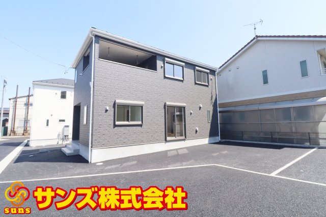 郡山市昭和1丁目第9　　　３号棟　　　芳賀小学校、郡山第４中学区の外観|南西側から見た外観♪