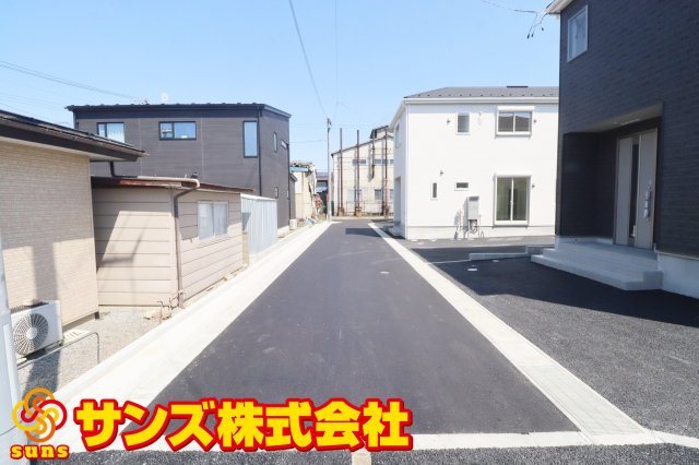 郡山市昭和1丁目第9　　　３号棟　　　芳賀小学校、郡山第４中学区の外観|西側前面道路