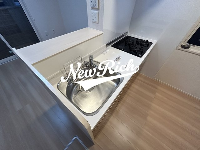前橋市高井町１丁目のアパートのキッチン