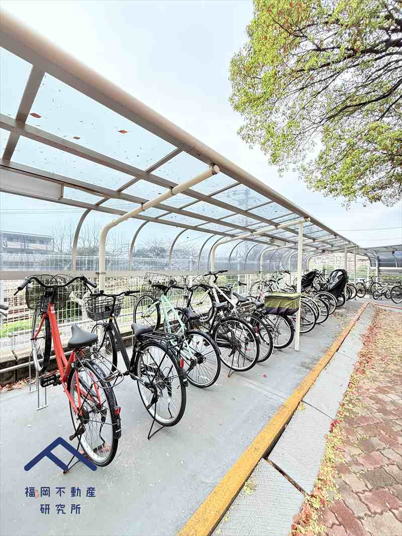 ＪＧＭエーマス和白駅前の駐輪場