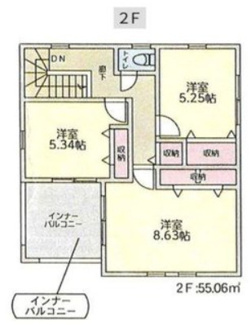 【間取り】 | 久喜市本町７丁目　中古戸建