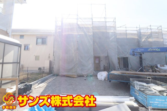 郡山市昭和1丁目第9　　　４号棟　　　芳賀小学校、郡山第４中学区の外観|北側から見た外観