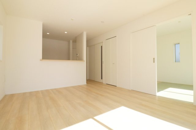 郡山市昭和1丁目第9　　　５号棟　　　芳賀小学校、郡山第４中学区の収納|リビング収納♪　※同社施工例