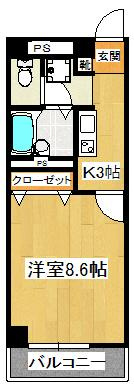 アンプルール　フェール　プリミエールの間取り