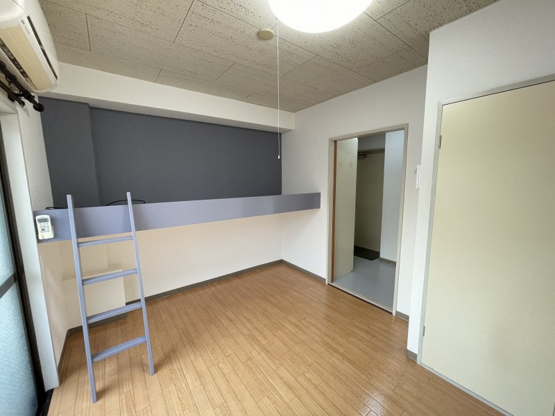 メゾンパステルの寝室|ゆとりの広さです