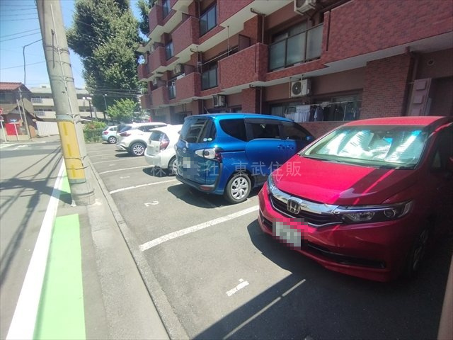 【駐車場】 | 朝日プラザ本川越 | 敷地内駐車場（空き状況要確認）