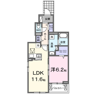 【間取り】 | メゾン　ヴォロンテ　Ⅰ