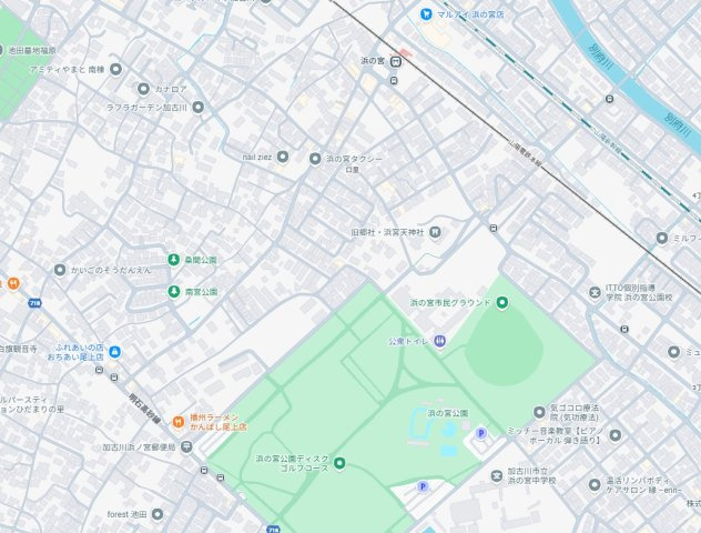 加古川市尾上町口里　新築一戸建ての地図