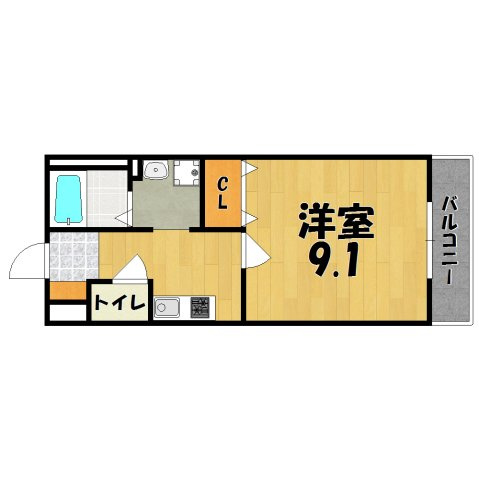 サウス・マ・メゾンの間取り