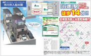 【仲介手数料無料】市川市入船　新築戸建ての画像