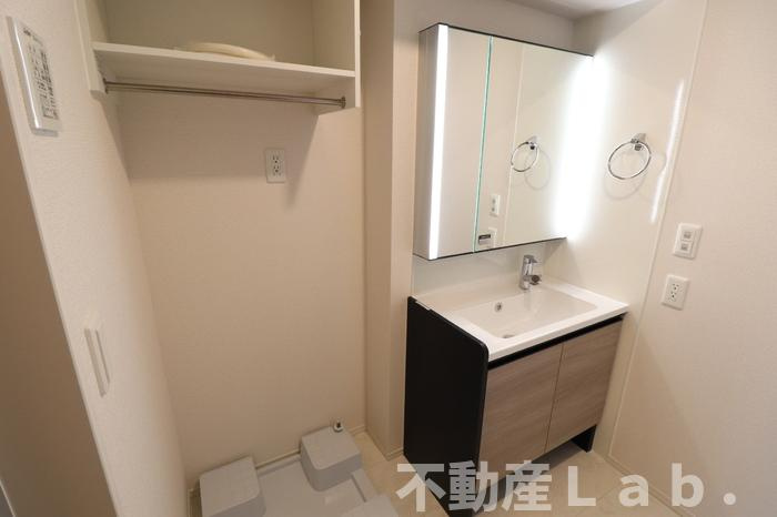 D-room monicaの洗面所