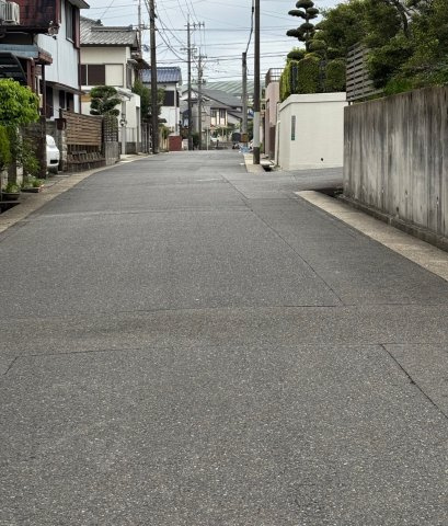 緑区黒沢台二丁目土地のその他|前面道路（南側接道）