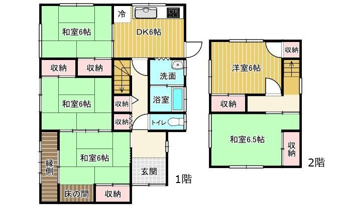 安佐北区亀崎２丁目の間取り