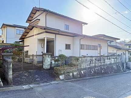 安佐北区亀崎２丁目の前面道路含む現地写真
