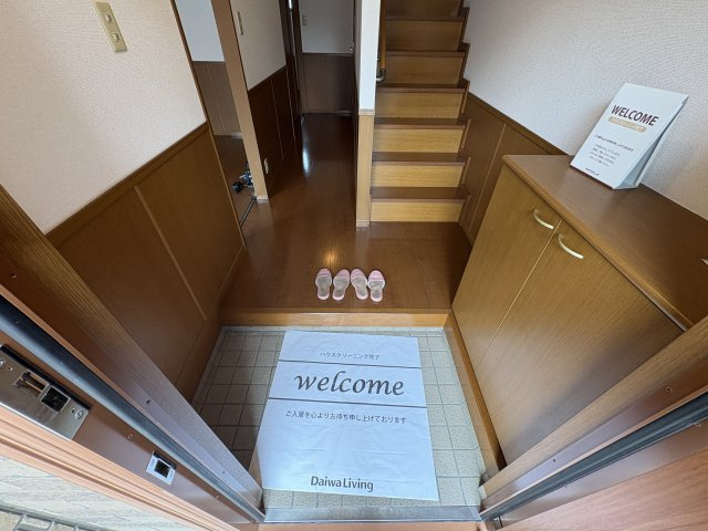 サンクヴィラージュの玄関