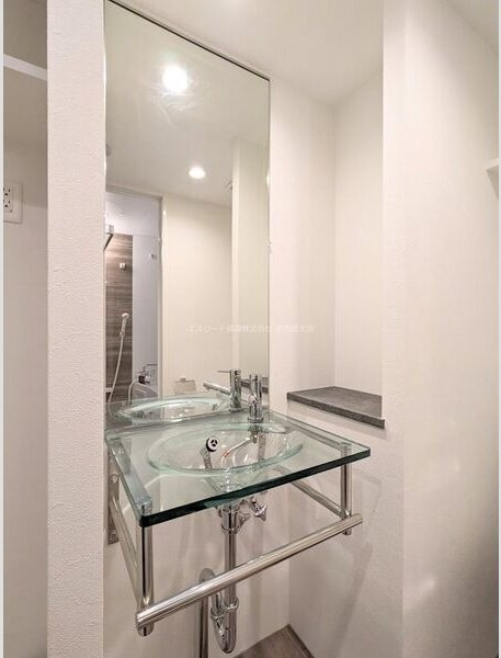 リーデンス今池の洗面所