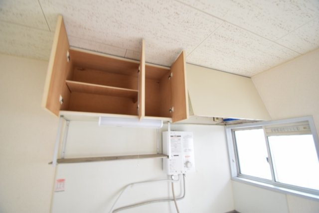 シャトルＭアネックスのキッチン|キッチン上部