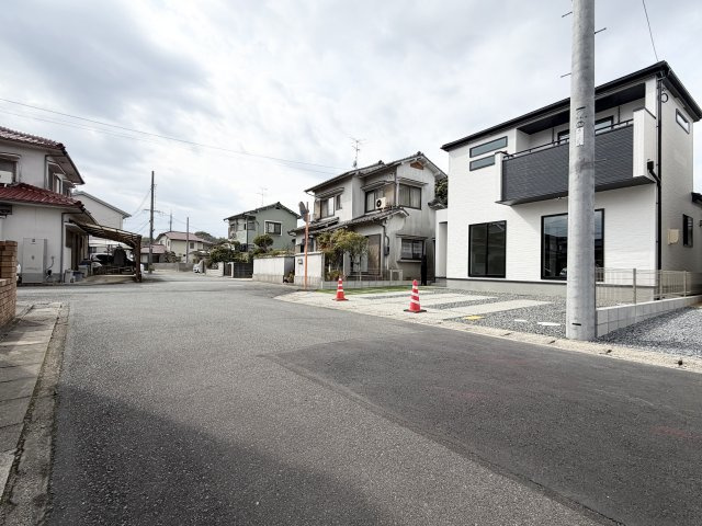 【前面道路含む現地写真】 | グラファーレ岡山市大福4期 (全2棟)