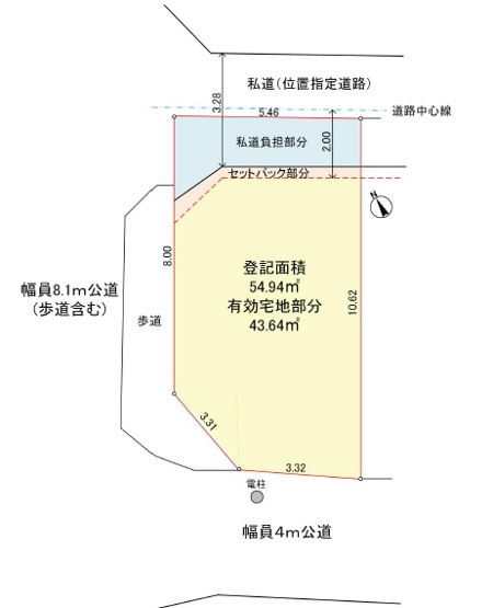【土地図】 | 舞子台２丁目　土地