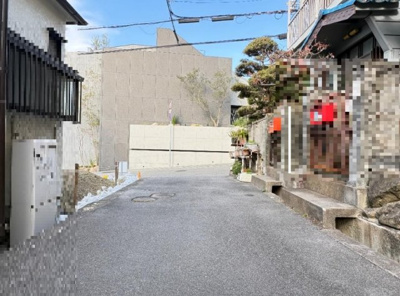 【前面道路含む現地写真】 | 舞子台２丁目　土地