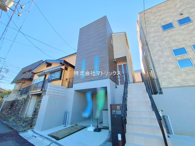 練馬区大泉町2丁目　制震×省エネ　ロフト付き戸建　全4棟　の外観|A号棟