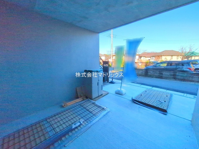 練馬区大泉町2丁目　制震×省エネ　ロフト付き戸建　全4棟　の駐車場|A号棟