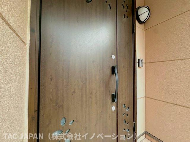 南花畑の良邸の玄関