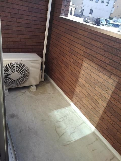 アビリティⅣのバルコニー|陽当たり良好なバルコニーです