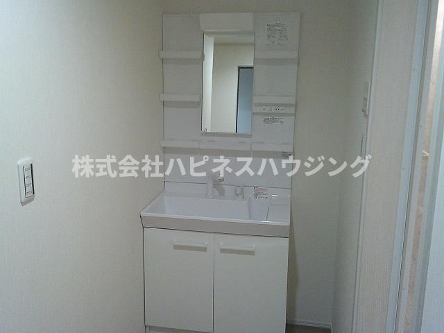 ボヌールメゾンＣの独立洗面台