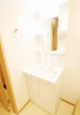 【洗面所】 | クレール桜 | 独立洗面台です。