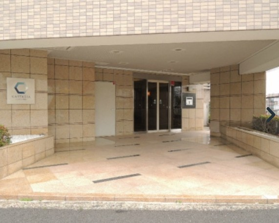 カスタリア大塚Ⅱのエントランス