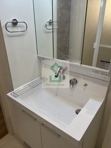 グリーンプラザの独立洗面台