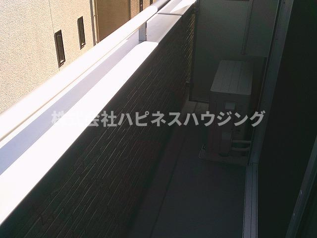 ボヌールメゾンＣのバルコニー