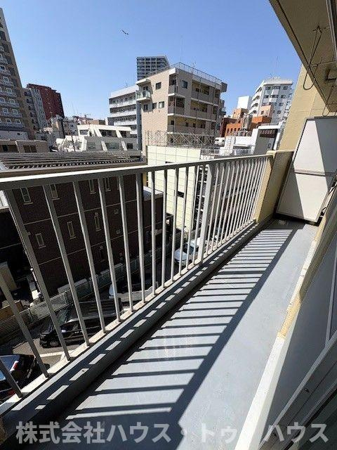 山口マンションのバルコニー