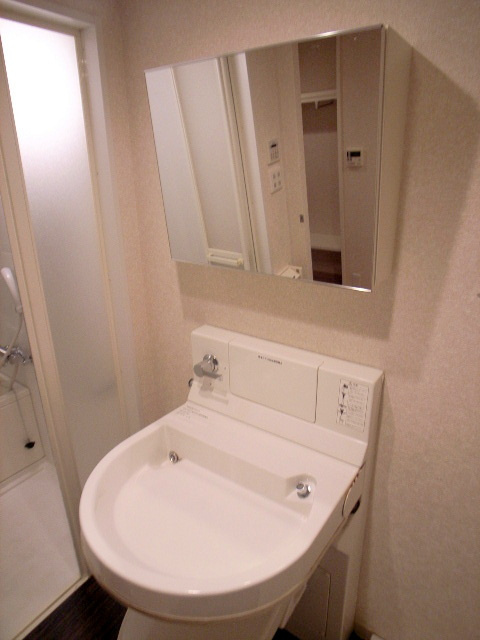サヴォイオーサーズプレイス　5階の洗面所|別号室のものになります。現状優先。