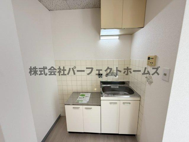 グリーンハイツのキッチン|きれいなキッチンです