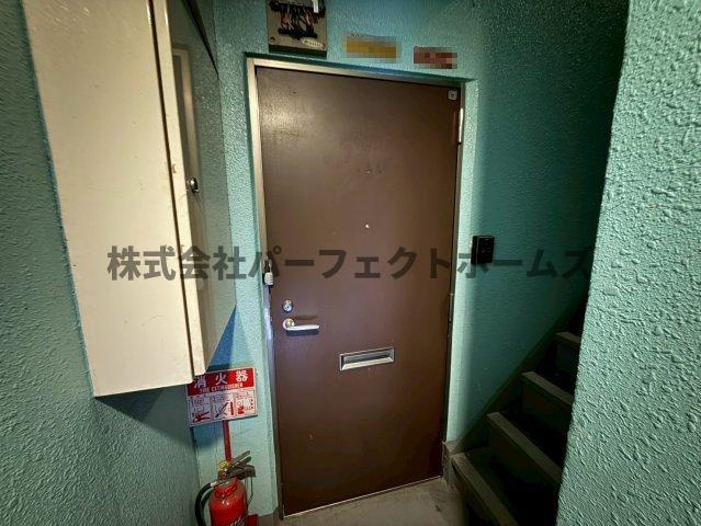 グリーンハイツの玄関|きれいな玄関です