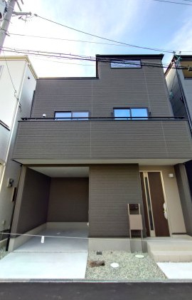 東大阪市大蓮北　新築戸建の外観
