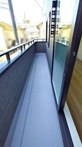 東大阪市大蓮北　新築戸建のバルコニー|2階