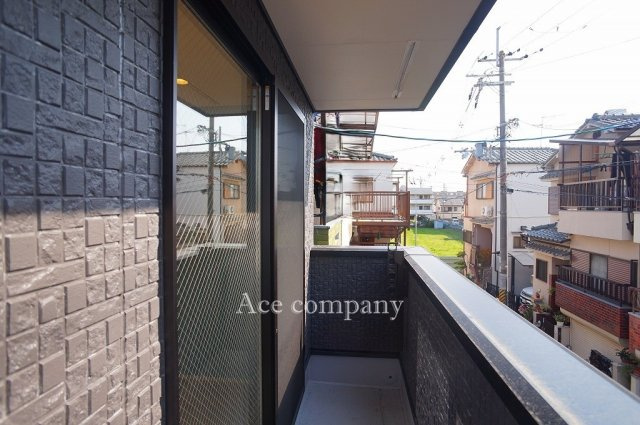 【バルコニー】 | 東大阪市岩田町4丁目 | 西向きのバルコニーです☆