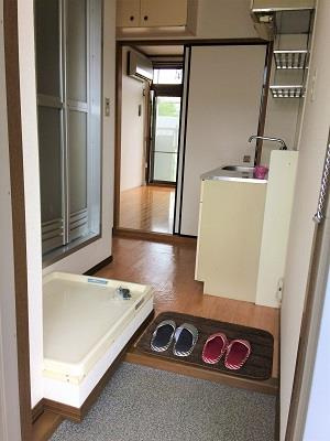 シティハイムヨシダCの玄関