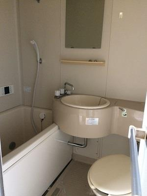 シティハイムヨシダCの浴室