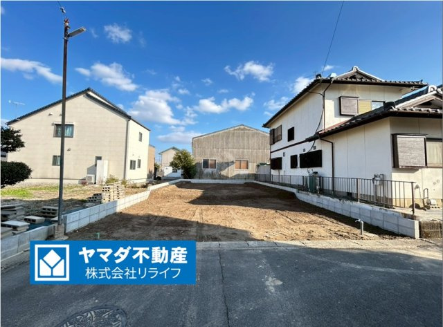 ファーストタウン　一宮市千秋町佐野第1　全1区画分譲の外観|「現地（2025年12月22日）撮影」　
■外観写真　
■ヤマダ不動産　株式会社リライフ　
