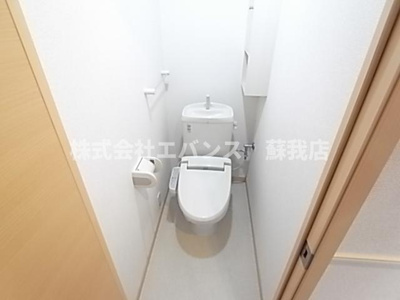 【トイレ】 | Ｋ’ｓグランデ | 清潔感のあるトイレです