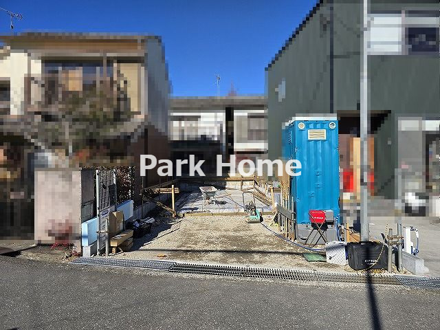 高知市中秦泉寺　新築戸建ての外観|2025.12月下旬：建築中