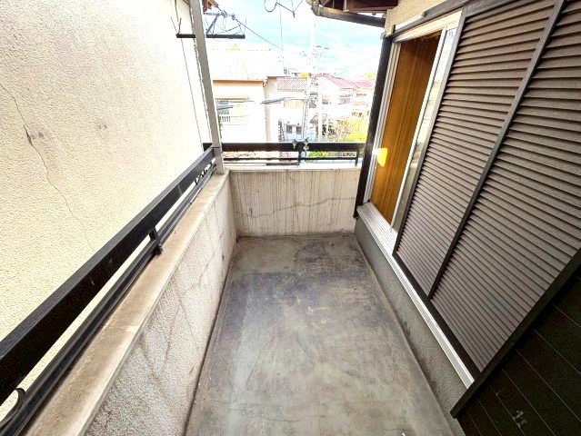 若松町戸建のバルコニー