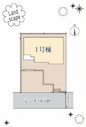 【区画図】 | 【仲介手数料０円】藤沢市高倉第2　新築一戸建て　 | 【仲介手数料０円】藤沢市高倉第2　新築一戸建て　
