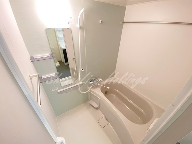 茅ヶ崎市南湖２丁目の賃貸マンションの浴室|浴室乾燥機能付きお風呂♪