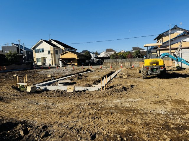 八王子市　上壱分方町　条件無売地　第２期の前面道路含む現地写真|～5ｍ道路に面しています～